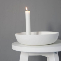 Lidatorp kaarsenstandaard XL wit